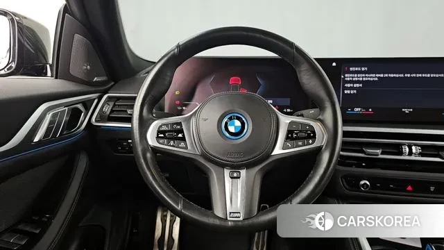 BMW i4 2022 Темно-зеленый из Кореи, фото 4