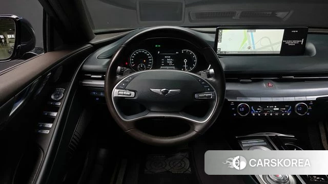 Genesis G80 (RG3) 2021 Синий нефрит из Кореи, фото 4