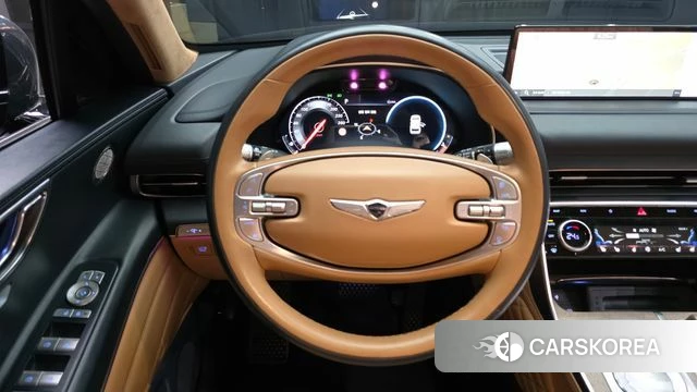 Genesis GV80 2021 Темно-зеленый из Кореи, фото 4