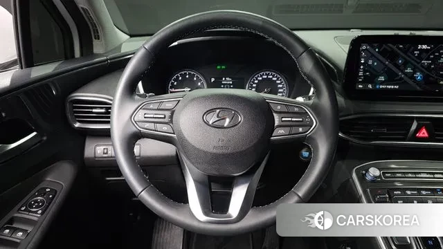 Hyundai The New Santa Fe 2023 Белый из Кореи, фото 4