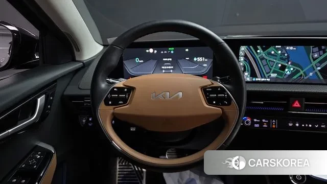 Kia EV6 2022 Черный из Кореи, фото 4