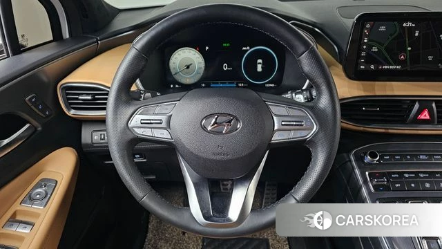 Hyundai The New Santa Fe 2021 Белый из Кореи, фото 4