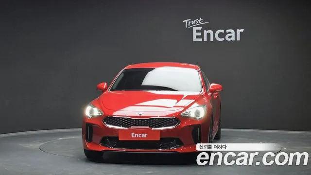 Kia Stinger 2019 Красный из Кореи, фото 4