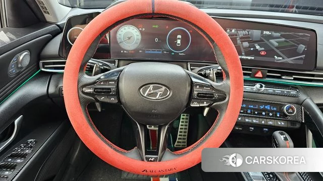 Hyundai Avante (CN7) 2020 Черный из Кореи, фото 4