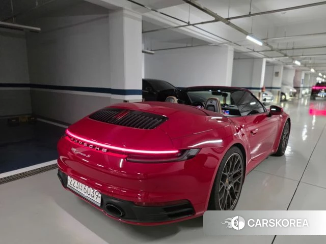 Porsche 911(992) 2020 Красный из Кореи, фото 4