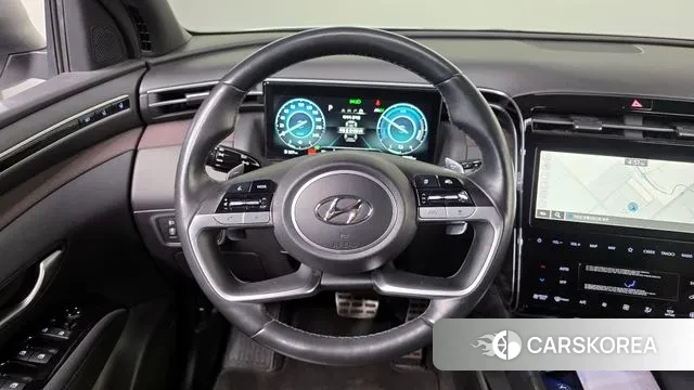Hyundai Tucson Hybrid (NX4) 2021 Белый из Кореи, фото 4
