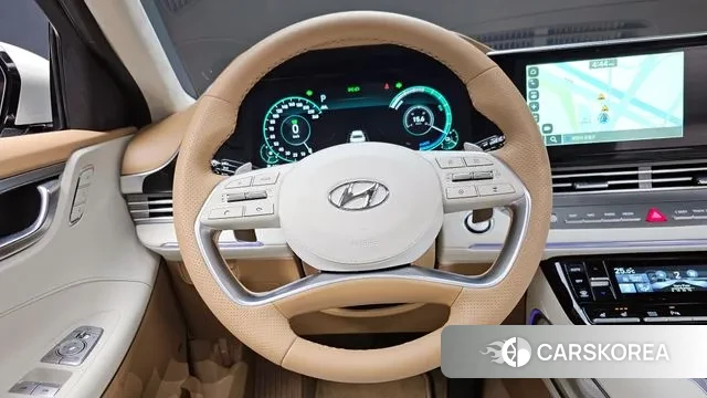 Hyundai The New Grandeur IG Hybrid 2021 Серебристо-серый из Кореи, фото 4