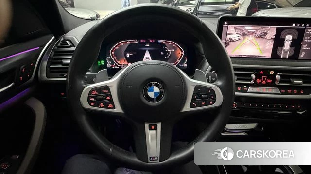 BMW X3 (G01) 2022 Черный из Кореи, фото 4