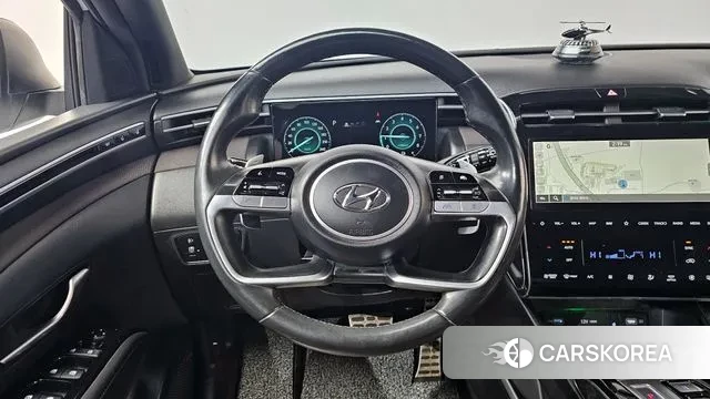 Hyundai Tucson Hybrid (NX4) 2021 Белый из Кореи, фото 4