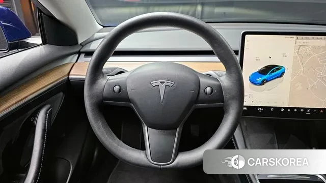 Tesla Model 3 2022 Синий из Кореи, фото 4