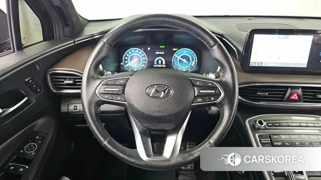 Hyundai The New Santa Fe 2023 Черный из Кореи, фото 4