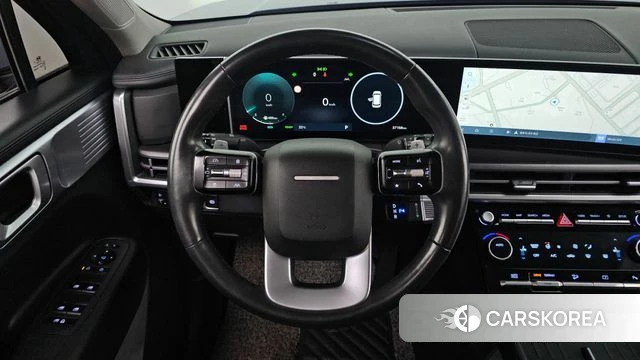 Hyundai Santa Fe (MX5) 2023 Небесно-голубой из Кореи, фото 4