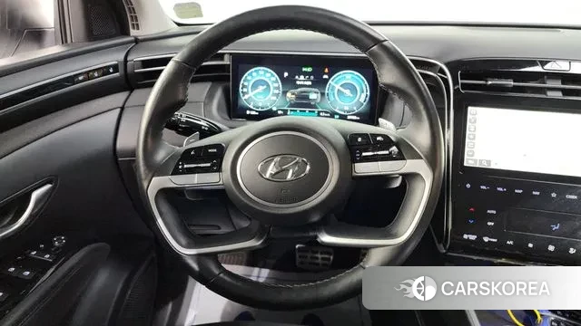 Hyundai Tucson Hybrid (NX4) 2023 Белый из Кореи, фото 4