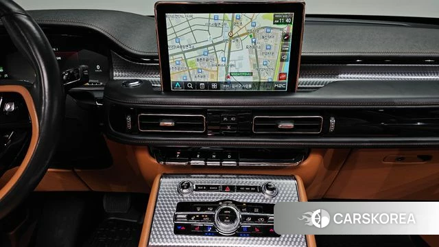 Lincoln Aviator 2nd generation 2022 Черный из Кореи, фото 4