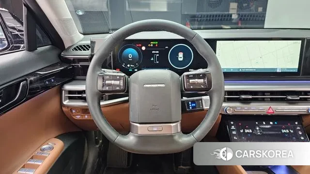 Hyundai Grandeur Hybrid (GN7) 2023 Черный из Кореи, фото 4