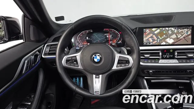 BMW 4 Series (G22) 2023 Черный из Кореи, фото 4