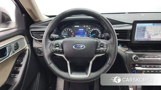 Ford Explorer 6th Generation 2019 Белый из Кореи, фото 4