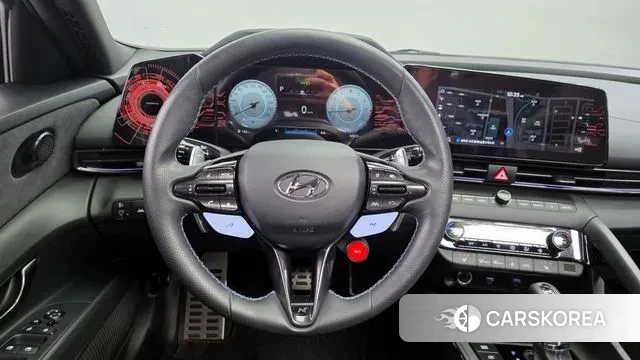 Hyundai Avante (CN7) 2022 Черный из Кореи, фото 4