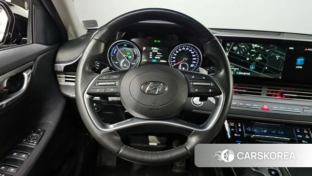 Hyundai The New Grandeur IG Hybrid 2021 Черный из Кореи, фото 4