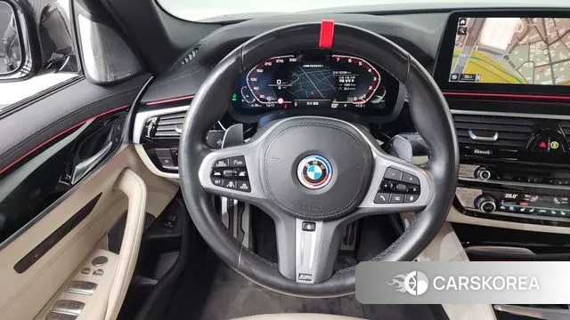 BMW 5 Series (G30) 2021 Черный из Кореи, фото 4