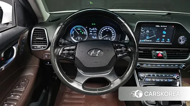 Hyundai Grandeur IG Hybrid 2018 Белый из Кореи, фото 4