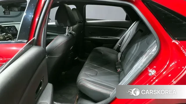 Hyundai The New Avante Hybrid (CN7) 2024 Красный из Кореи, фото 4