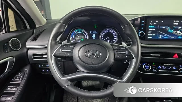 Hyundai Sonata Hybrid (DN8) 2020 Белый из Кореи, фото 4