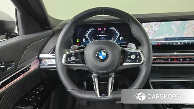 BMW 7 Series (G70) 2024 Черный из Кореи, фото 4
