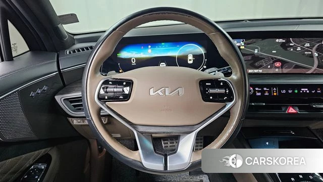 Kia K8 Hybrid 2022 Серый из Кореи, фото 4