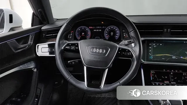 Audi A7 (4K) 2020 Белый из Кореи, фото 4