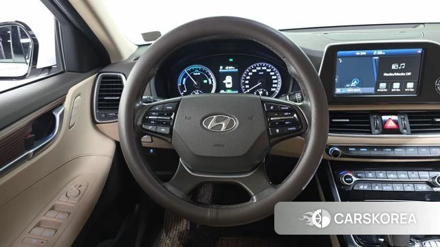 Hyundai Grandeur IG Hybrid 2018 Белый из Кореи, фото 4