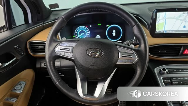 Hyundai The New Santa Fe 2022 Белый из Кореи, фото 4