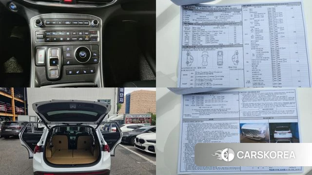 Hyundai The New Santa Fe 2023 Белый из Кореи, фото 4