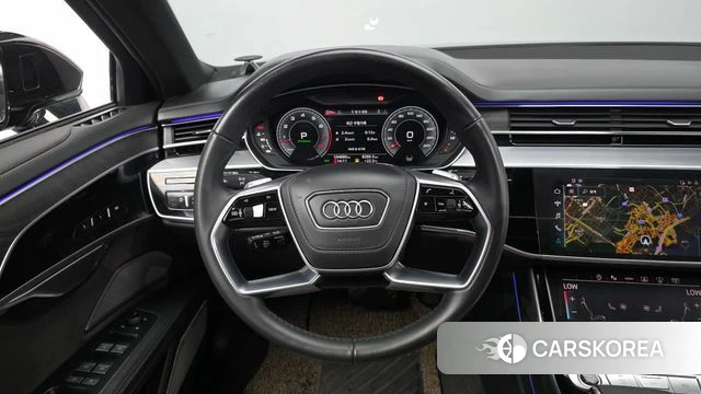 Audi A8 (D5) 2022 Черный из Кореи, фото 4