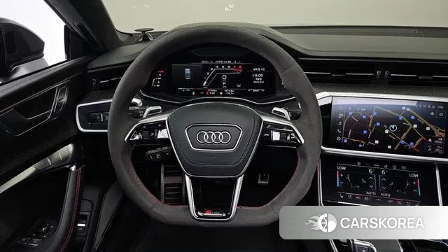 Audi RS7 (4K) 2023 Черный из Кореи, фото 4