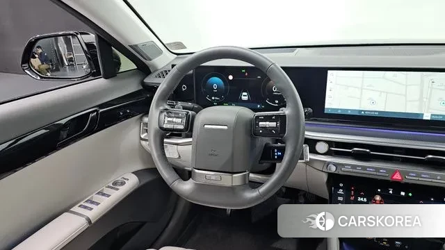 Hyundai Grandeur Hybrid (GN7) 2023 Черный из Кореи, фото 4