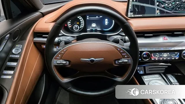 Genesis G80 (RG3) 2021 Синий из Кореи, фото 4