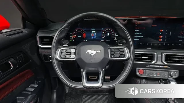 Ford Mustang 7th Generation 2024 Красный из Кореи, фото 4