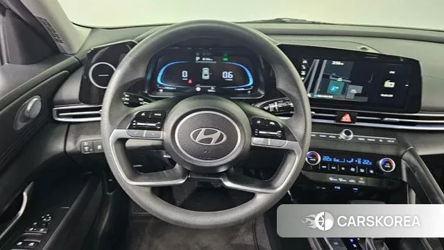 Hyundai The New Avante (CN7) 2024 Черный из Кореи, фото 4