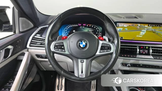 BMW X6M (G06) 2021 Серебристо-серый из Кореи, фото 4