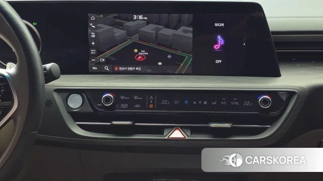 Kia K8 Hybrid 2023 Черный из Кореи, фото 4