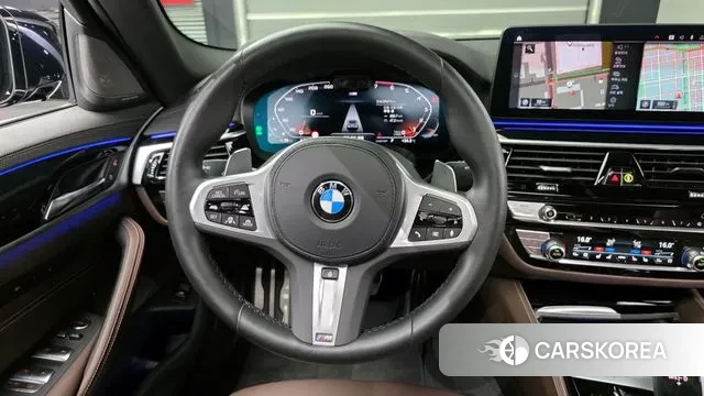 BMW 5 Series (G30) 2023 Синий из Кореи, фото 4