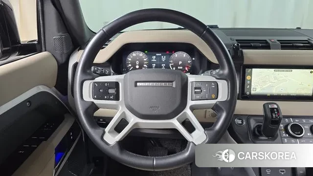 Land Rover Defender (L663) 2023 Серебристо-серый из Кореи, фото 4