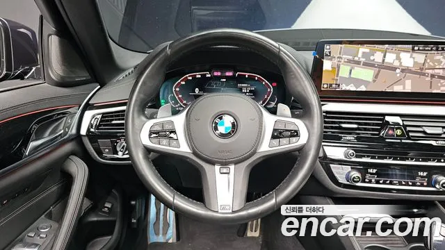 BMW 5 Series (G30) 2022 Черный из Кореи, фото 4