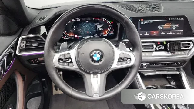 BMW 4 Series (G22) 2021 Черный из Кореи, фото 4