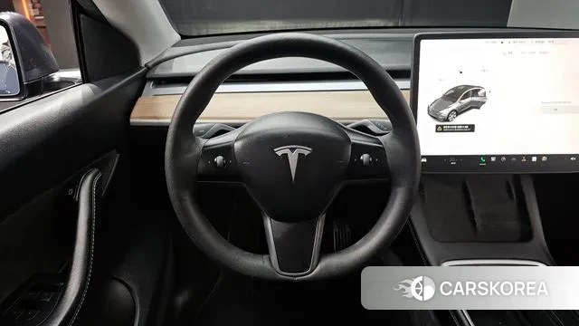 Tesla Model Y 2021 Серый из Кореи, фото 4