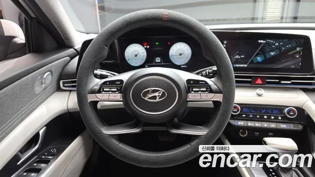 Hyundai Avante (CN7) 2022 Серебристо-серый из Кореи, фото 4