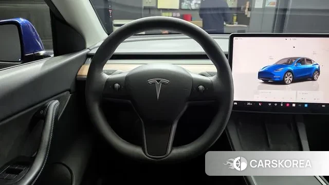 Tesla Model Y 2022 Синий из Кореи, фото 4