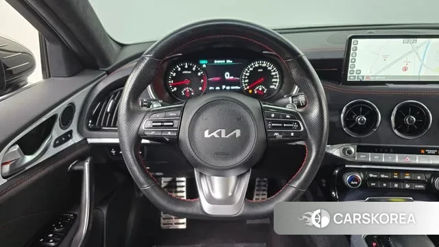 Kia Stinger Meister 2021 Синий нефрит из Кореи, фото 4