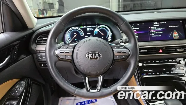 Kia K7 Premier Hybrid 2020 Серый из Кореи, фото 4